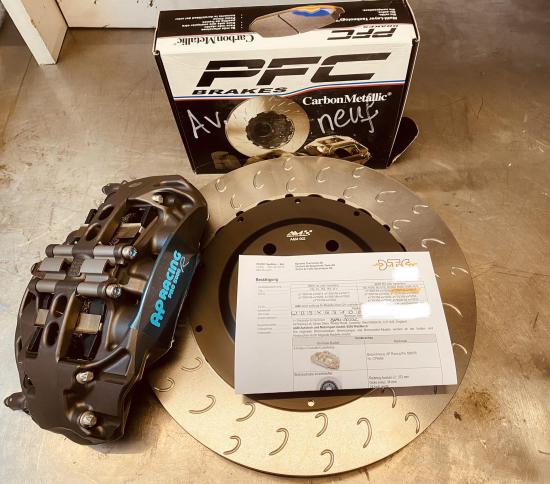 A&M AP Racing GT4 Big Brake Kit für Nissan Skyline R32-34 inkl. DTC Gutachten Hinterachse