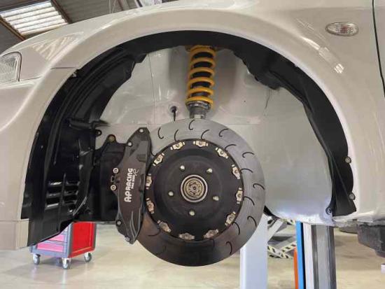 A&M AP Racing GT4 Big Brake Kit für Mitsubishi EVO 5-9 inkl. DTC Gutachten Vorderachse